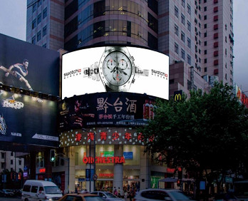 上?；春Ｖ新沸氯A聯(lián)商廈led屏廣告