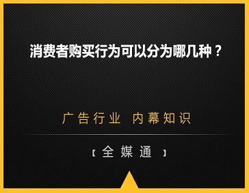 消費者購買行為可以分為哪幾種？