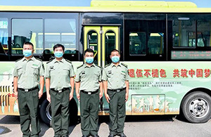 八一建軍節(jié)“擁軍號”青島公交車廣告線路案例，公交車廣告效果