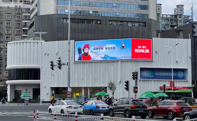 廈門湖濱南路福聯(lián)商圈戶外LED廣告投放，廈門大屏廣告價格